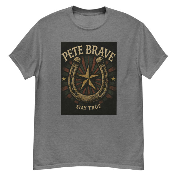 Pete Brave - Lucky Horseshoe - Stay True Shirt - Image 2