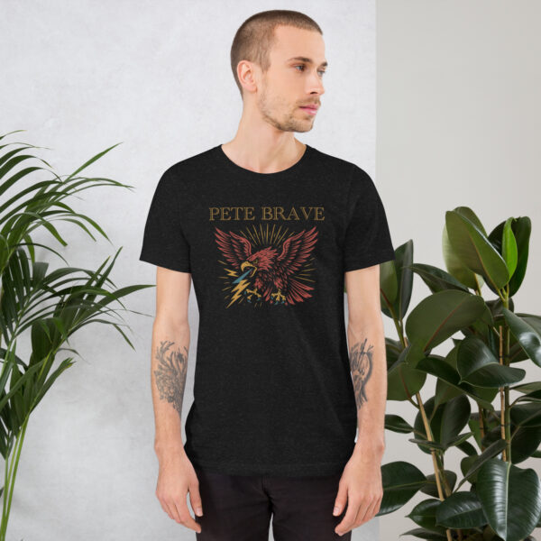 Pete Brave Red Eagle - Unisex t-shirt - Image 3